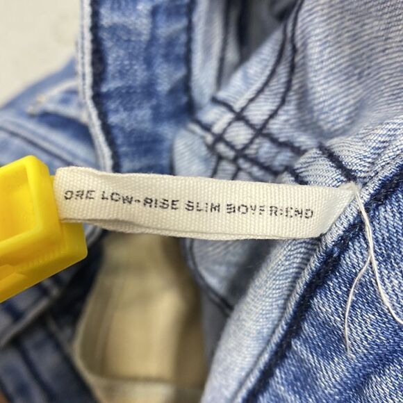 Rag & Bone Distressed Dre Low Rise Boyfriend Jeans Size 27 - Picture 3 of 7